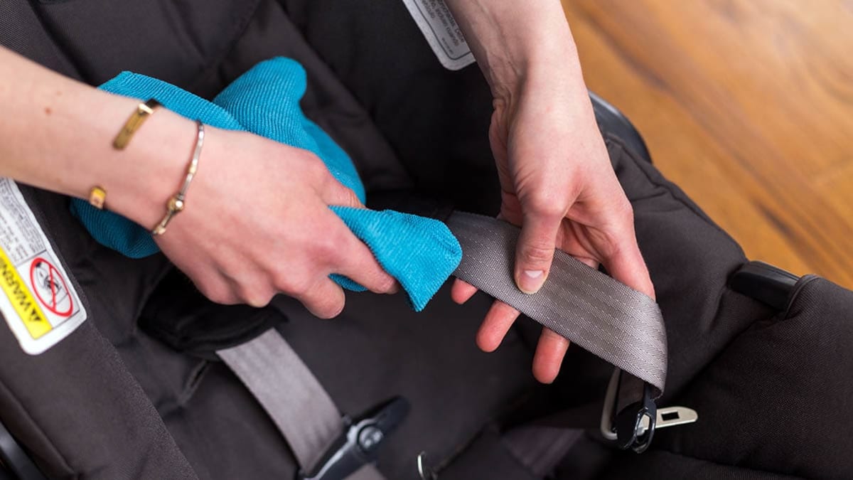 Cleaning car seats