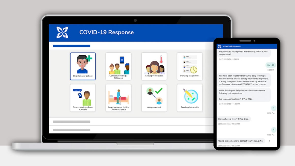 covid automated system check