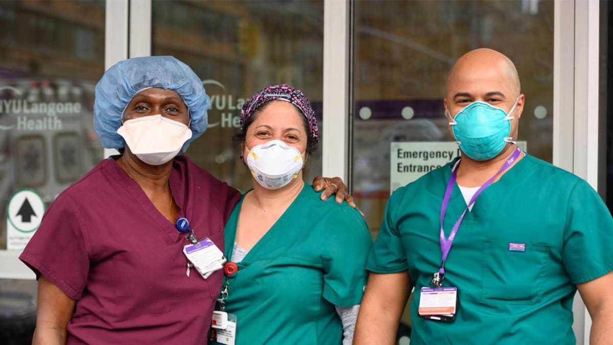healthcare workers covid 19 NYC Hospital