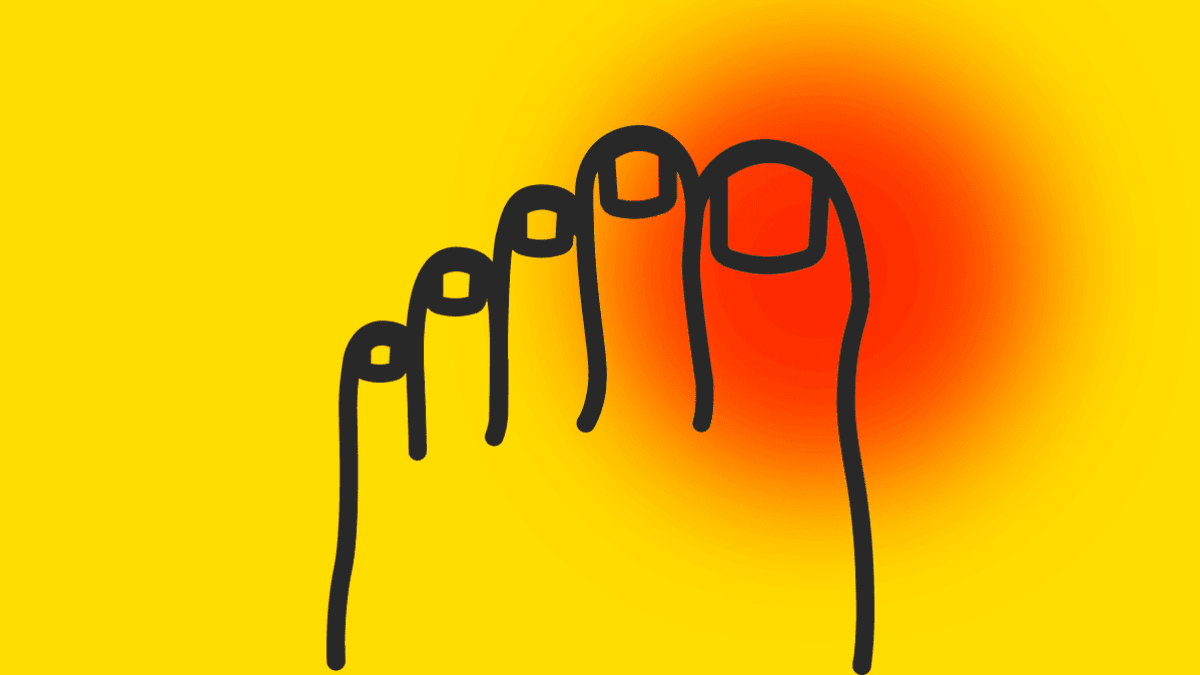 toe pain