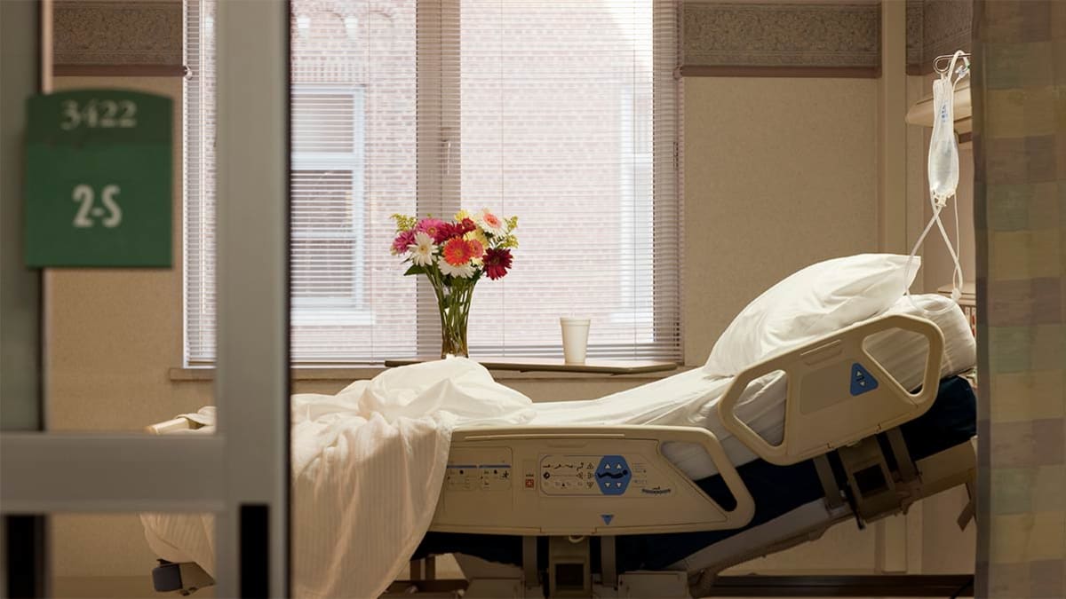hospital bed