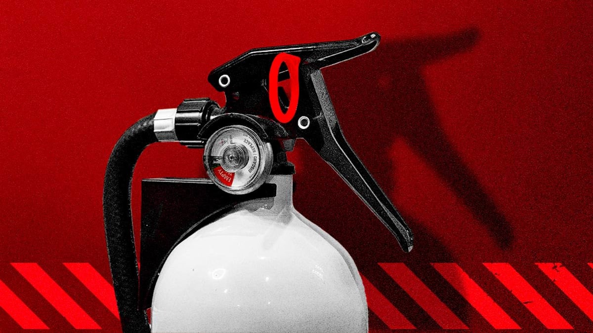 fire extinguisher warning