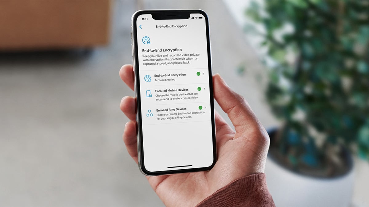 Ring Expands Encryption to More Cameras, Doorbells, and Users