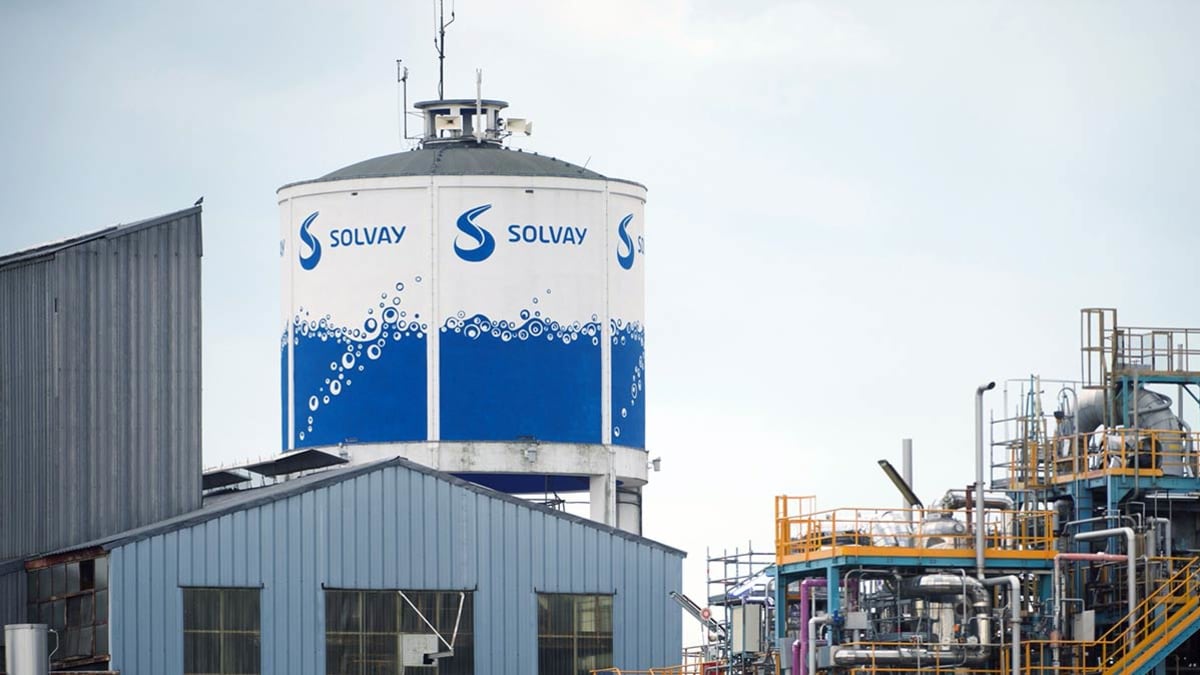 Solvay plant in France
