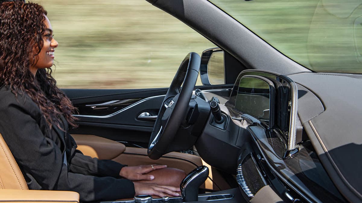 Super Cruise in the 2021 Cadillac Escalade