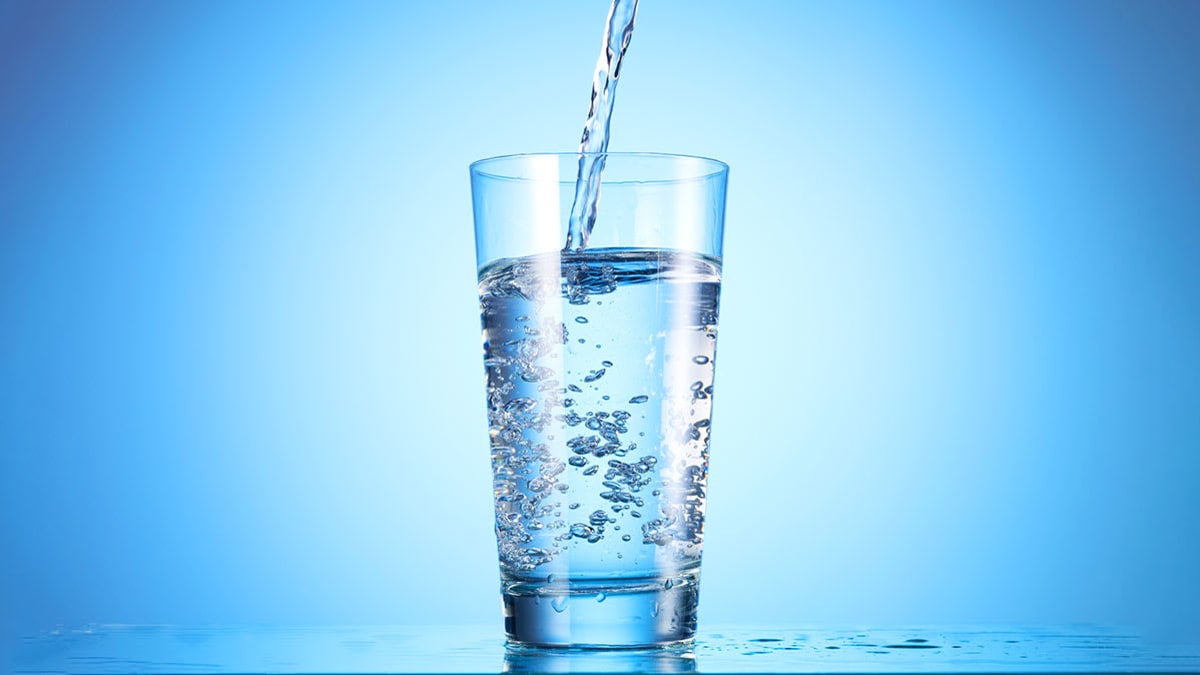 glass of water