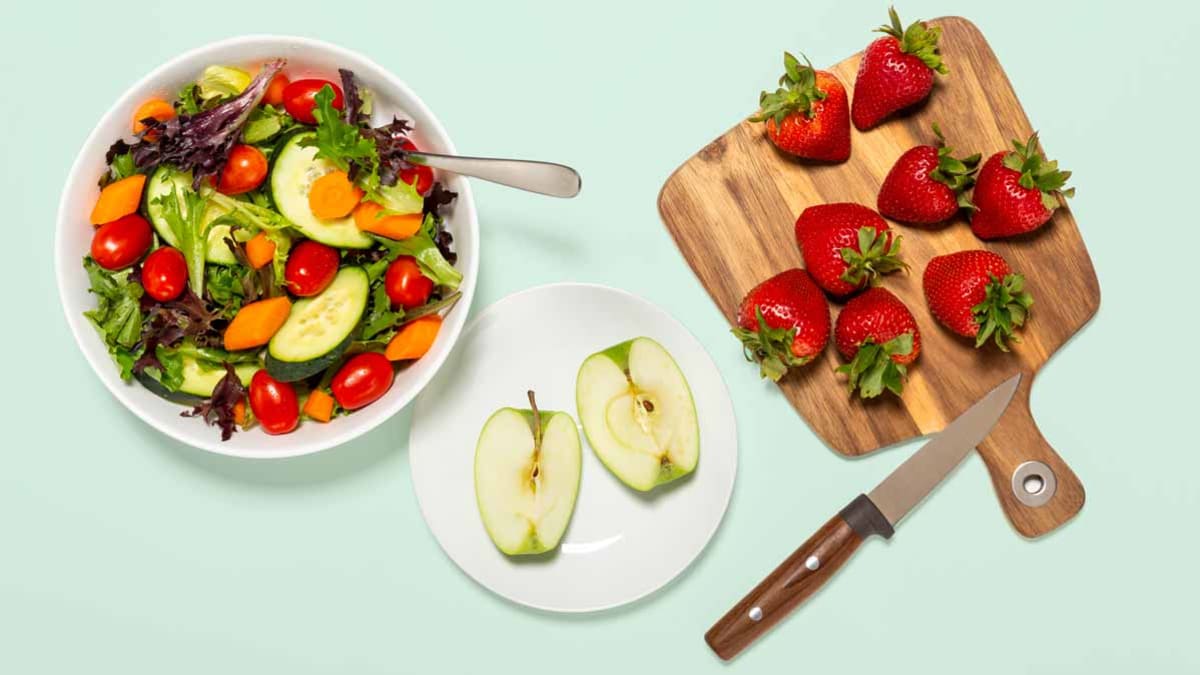 daily recommendation of fruits and vegetables