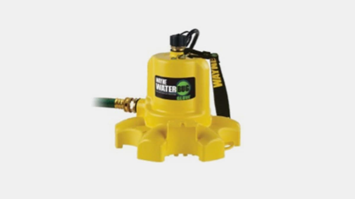 A recalled Wayne WaterBUG GLOW Submersible Water Pump