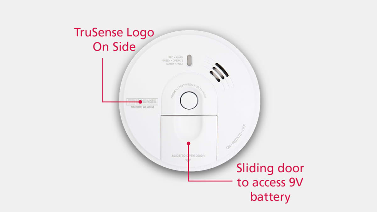 Kidde Trusense fire alarm