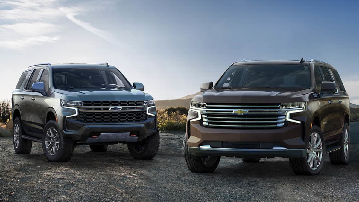 2021 Chevrolet Tahoe and Suburban