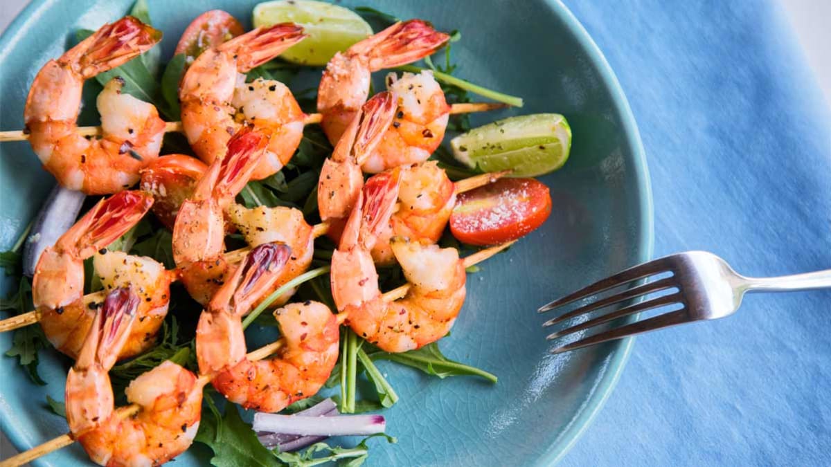 Grilled Shrimp Skewers