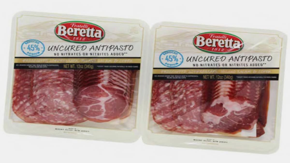 Packages of Fratelli Beretta uncured antipasto