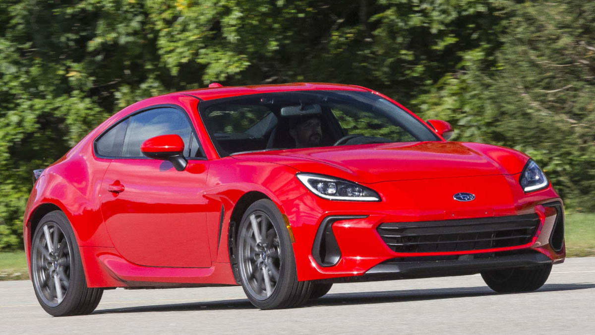 red 2022 Subaru BRZ