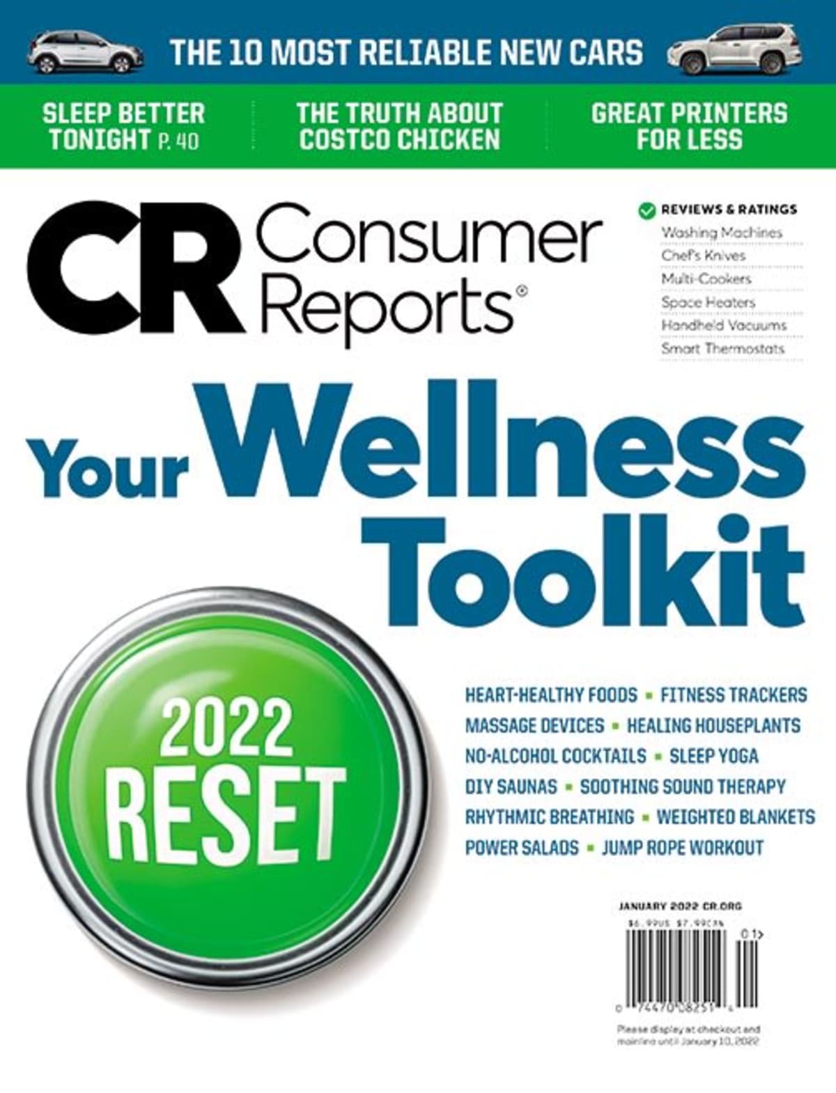 Consumer Reports Magazine January 2022
