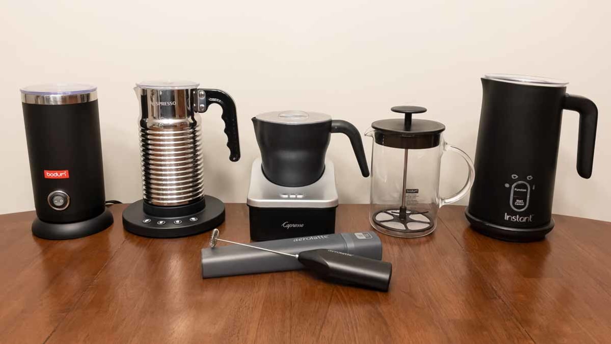 Best Milk Frothers Aerolatte, Bodum, Capresso, Instant, Nespresso