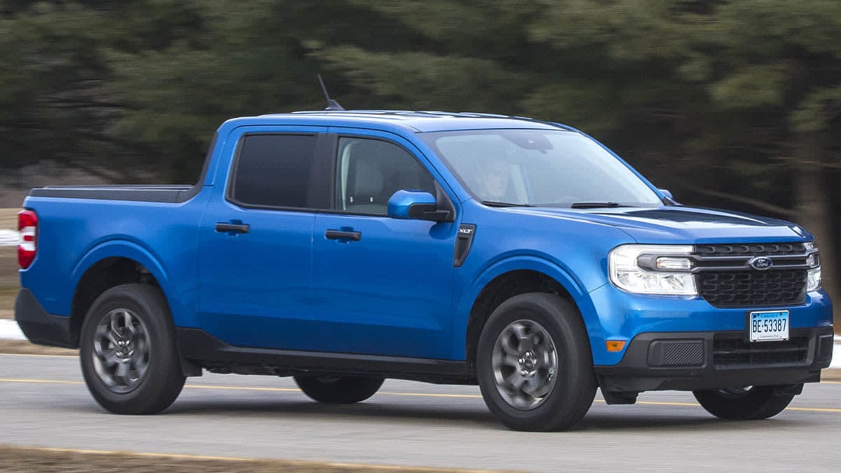 2022 Ford Maverick driving
