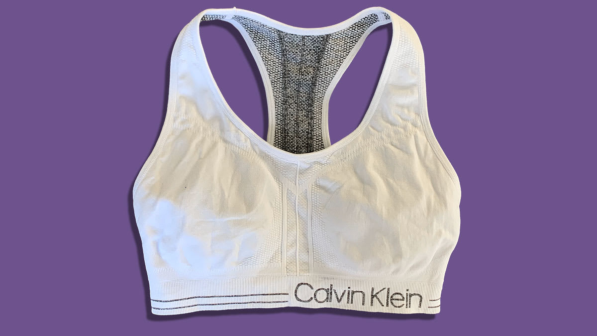 Calvin Klein Women's Performance Moisture Wicking Medium Impact Sports ...