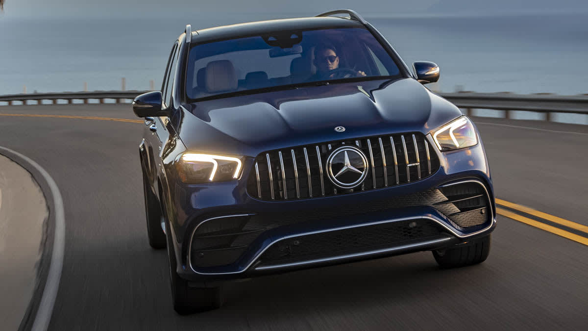 2021 Mercedes-Benz GLE 63 driving