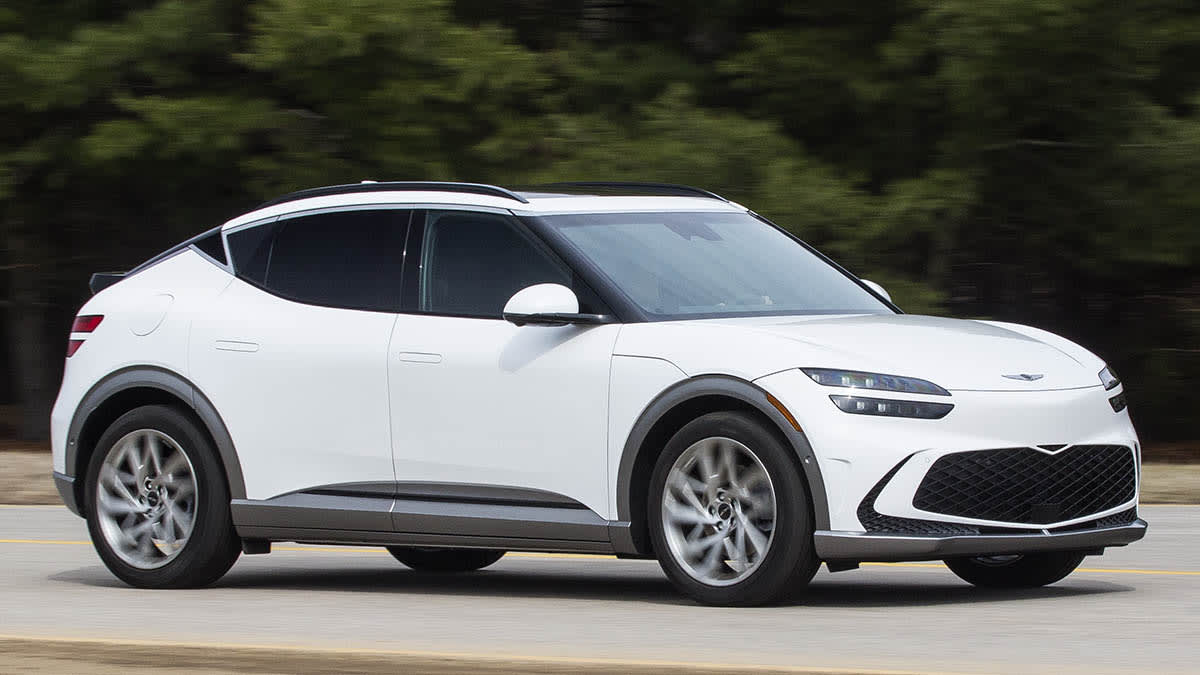 2023 Genesis GV60 driving