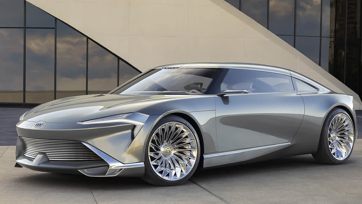 The Buick Wildcat EV concept conveys the all-new design language that will influence Buick production models for the foreseeable future as the brand transitions to an all-electric future.