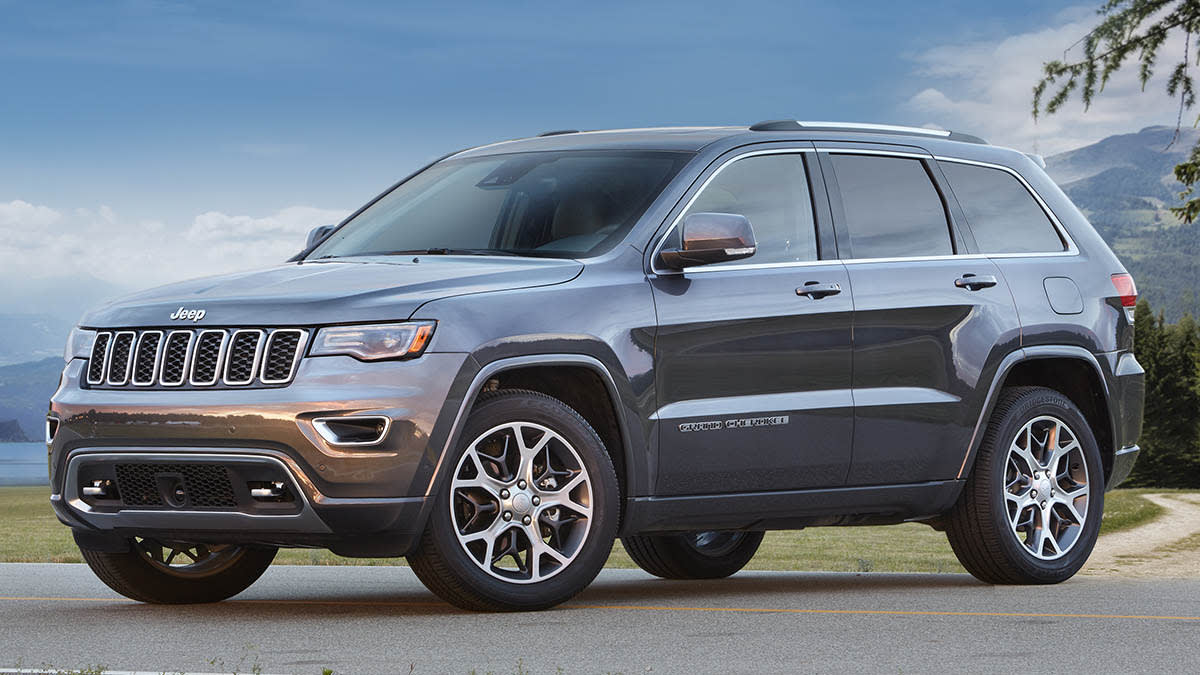 2018 Jeep Grand Cherokee, parked