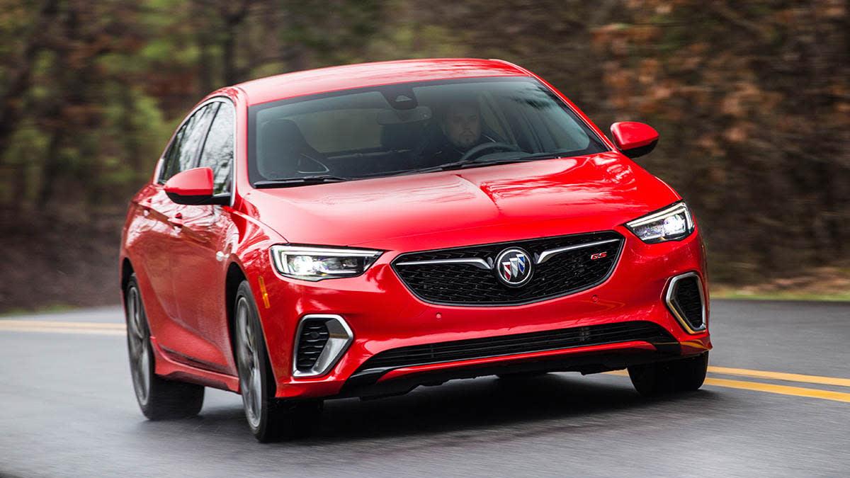 2019 Buick Regal GS driving