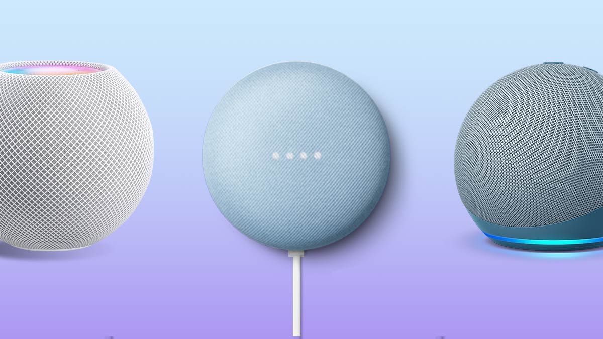 Apple, Google, Amazon smart speakers