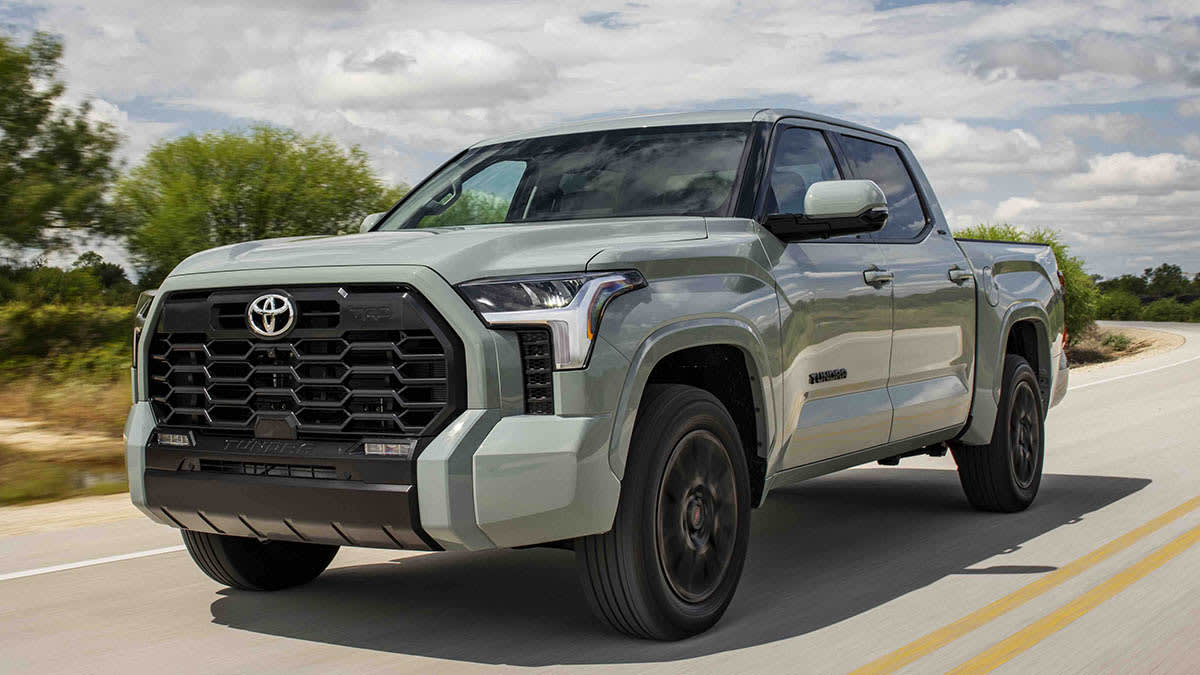 2022 Toyota Tundra driving