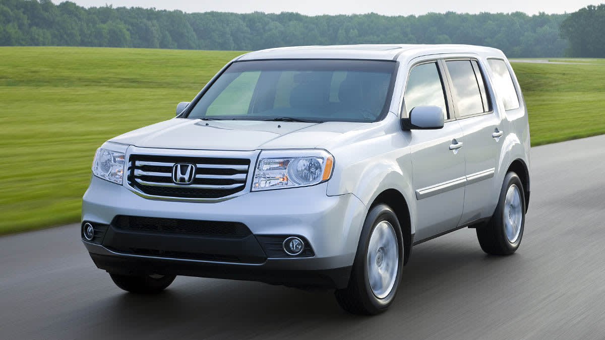 2012 Honda Pilot EX-L driving