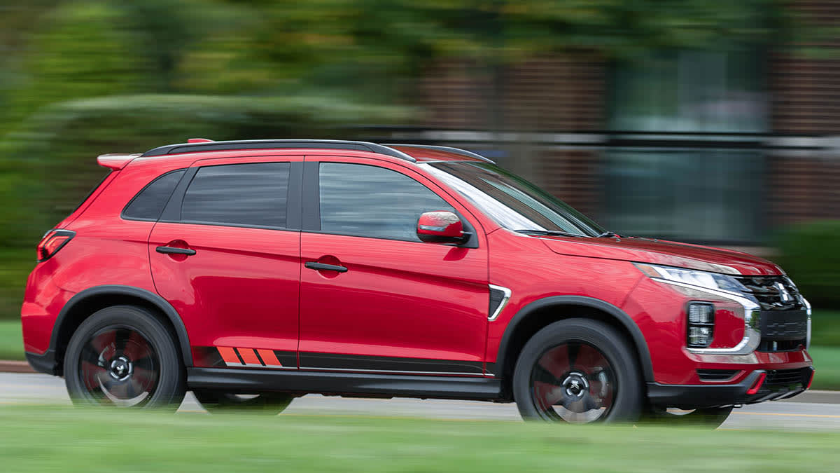 2022 Mitsubishi Outlander Sport driving