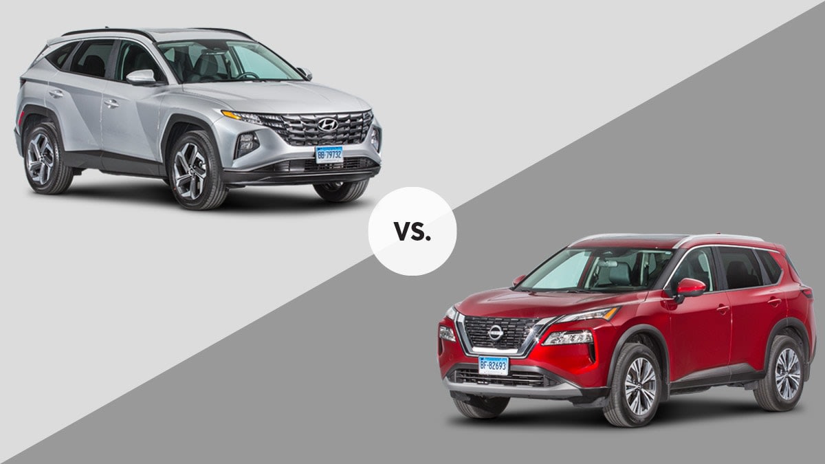 Hyundai Tucson and Nissan Rogue