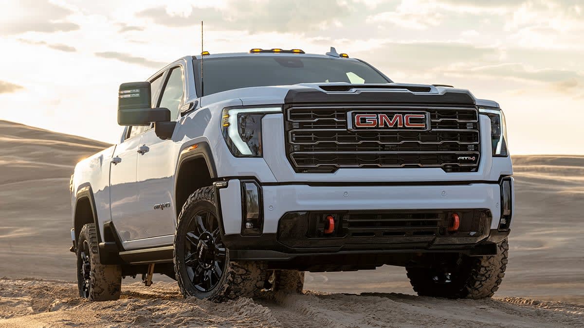 2024 GMC Sierra HD Pickup Trucks Preview Consumer Reports   CR Cars InlineHero 2024 GMC Sierra 2500 HD AT4 F 10 22