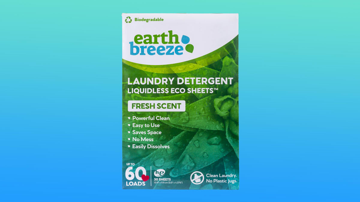 Earth Breeze Liquidless Laundry Detergent Sheets Review Consumer Reports