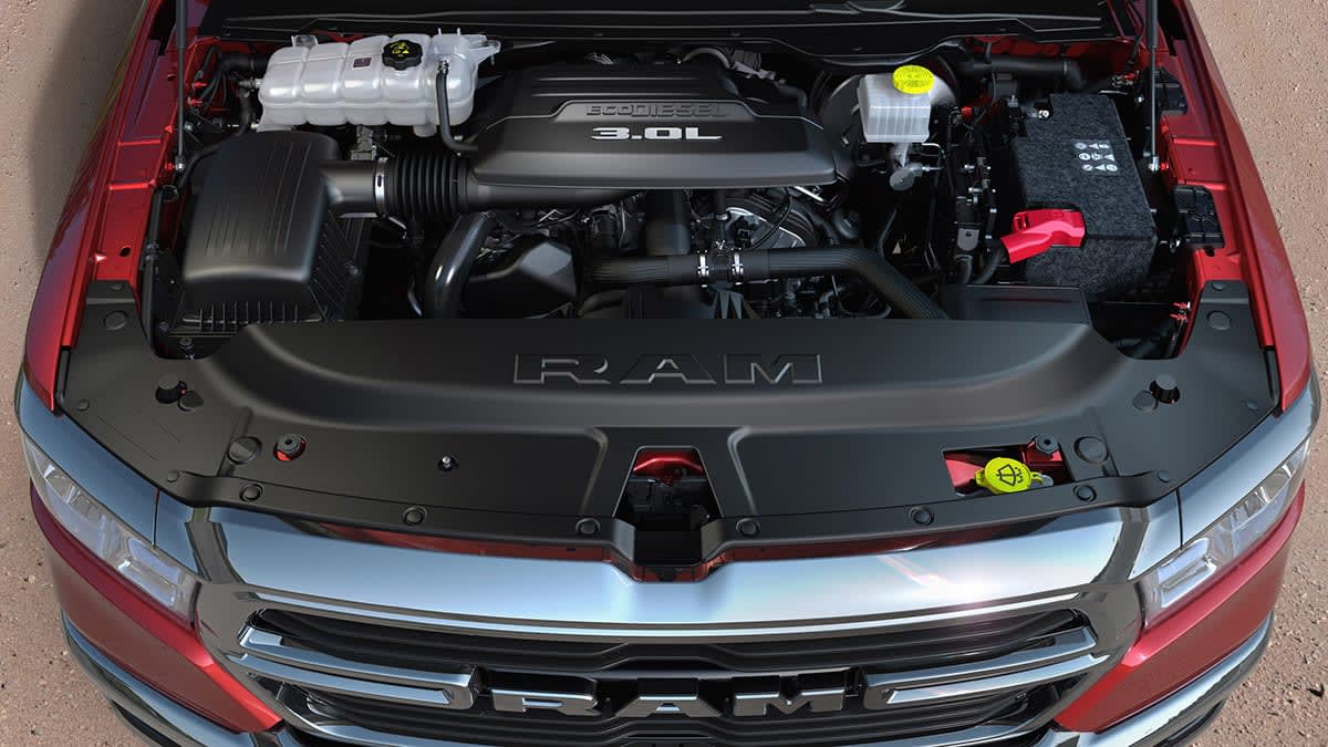 2020 Ram 1500 EcoDiesel engine