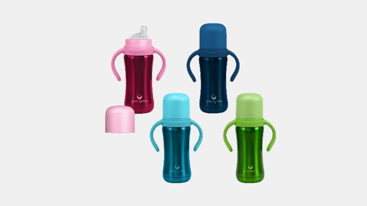 Green Sprouts Stainless Steel Straw Bottles, Sippy Cups and Sip & Straw Cups