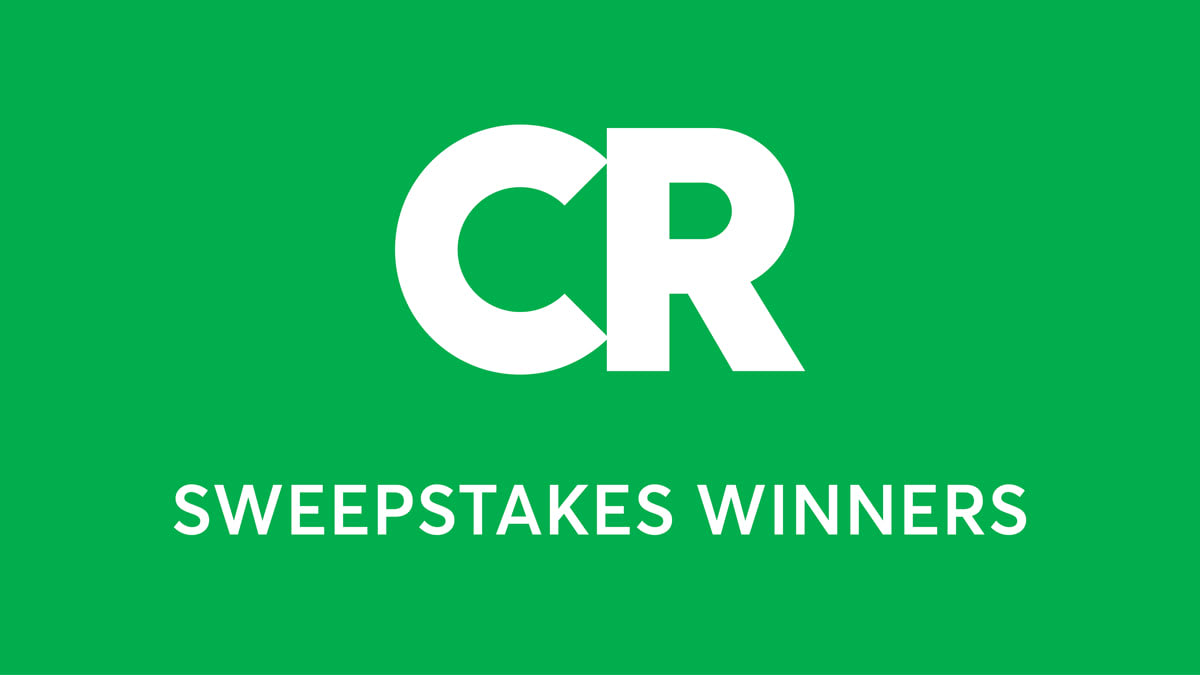 2022 "Early Bird" Sweepstakes Winners Consumer Reports Consumer Reports