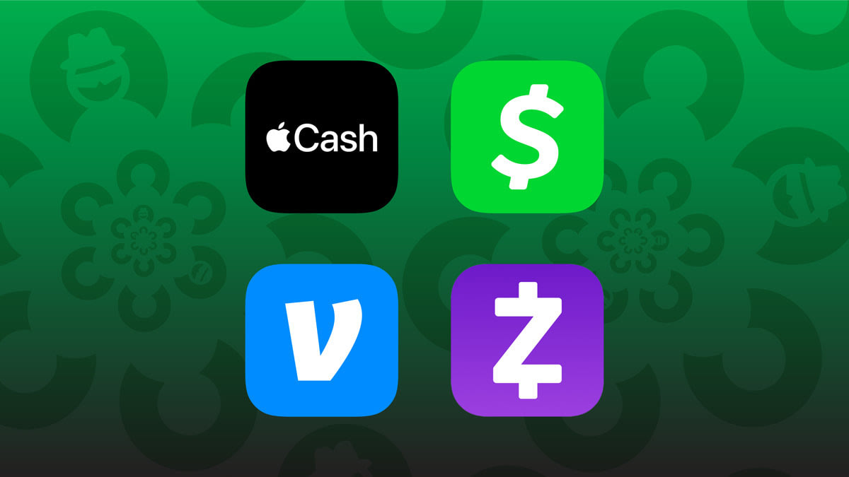 Apple Cash, Cash App, Venmo, Zelle P2P payment apps compared