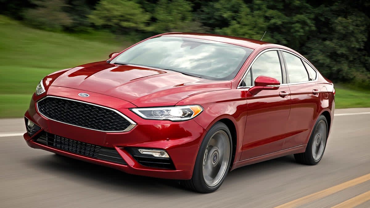 2017 Ford Fusion Sport driving