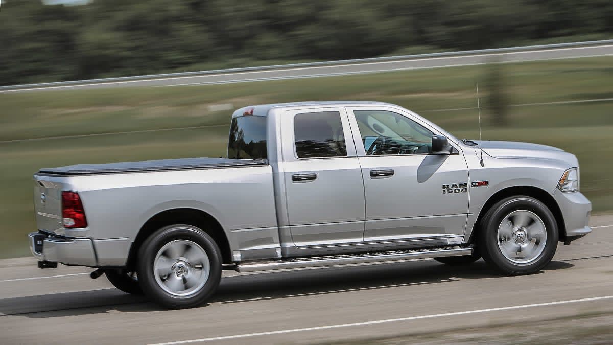 2018 Ram 1500 diesel driving