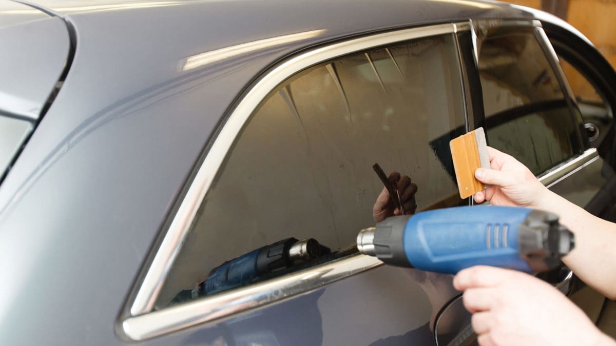 Coating a car window
