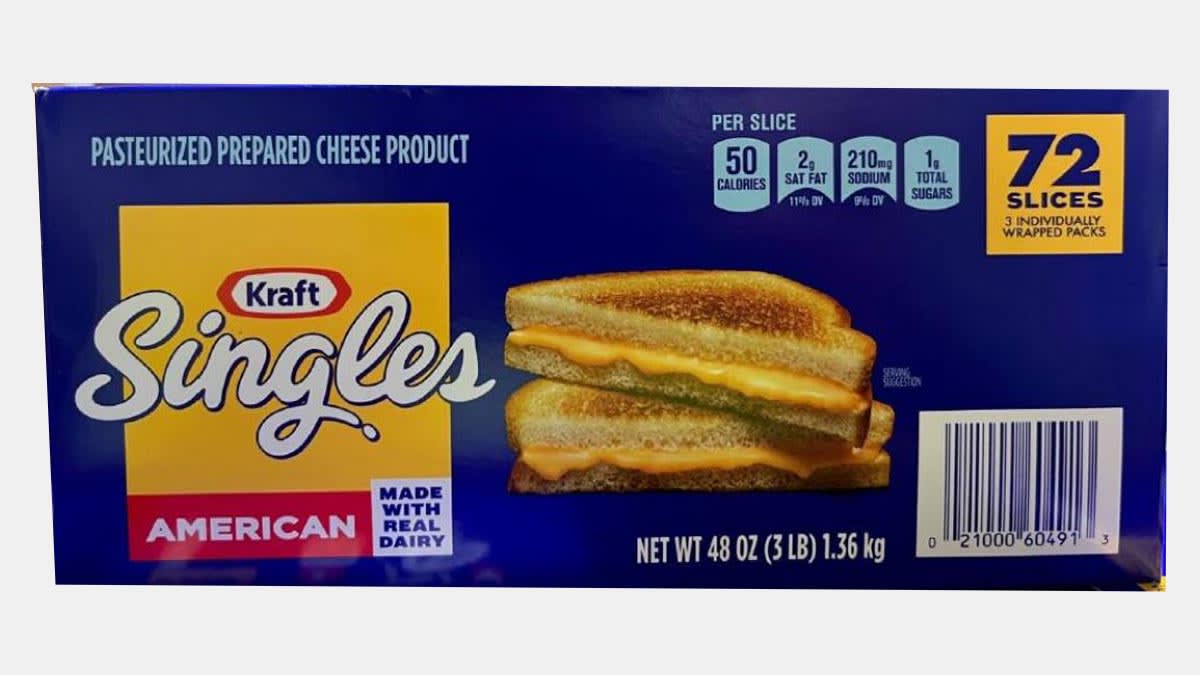 Packaging for Kraft Singles