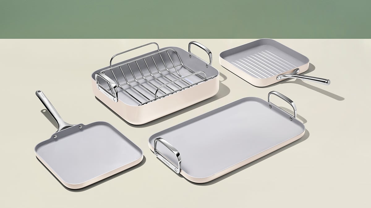 Caraway Squareware cooking set