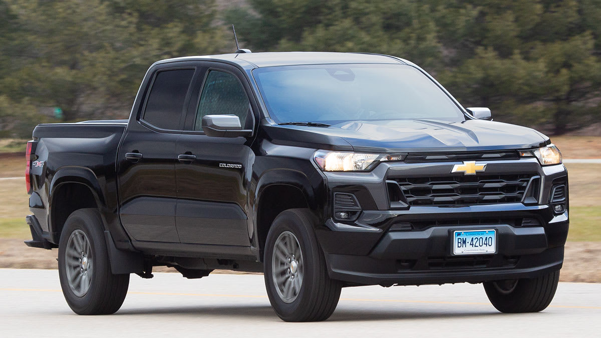 2023 Chevrolet Colorado LT driving