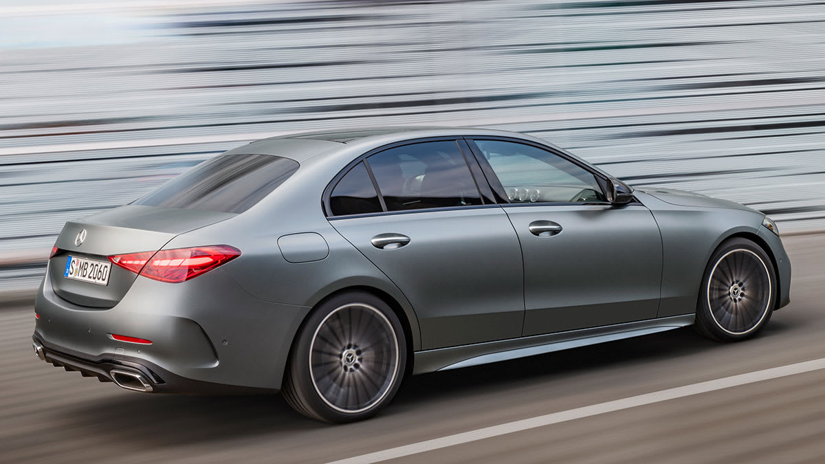 2023 Mercedes-Benz C-Class driving