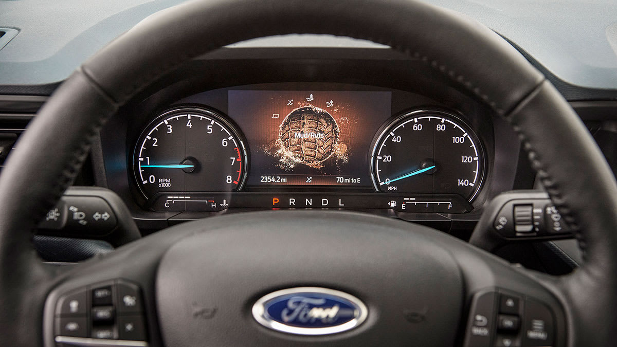 2023 Ford Maverick Tremor instrument panel