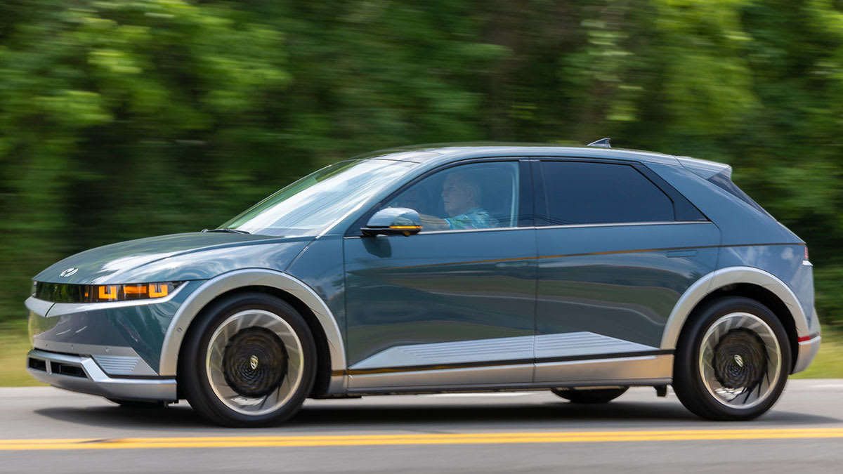 2024 Hyundai Ioniq 5 driving