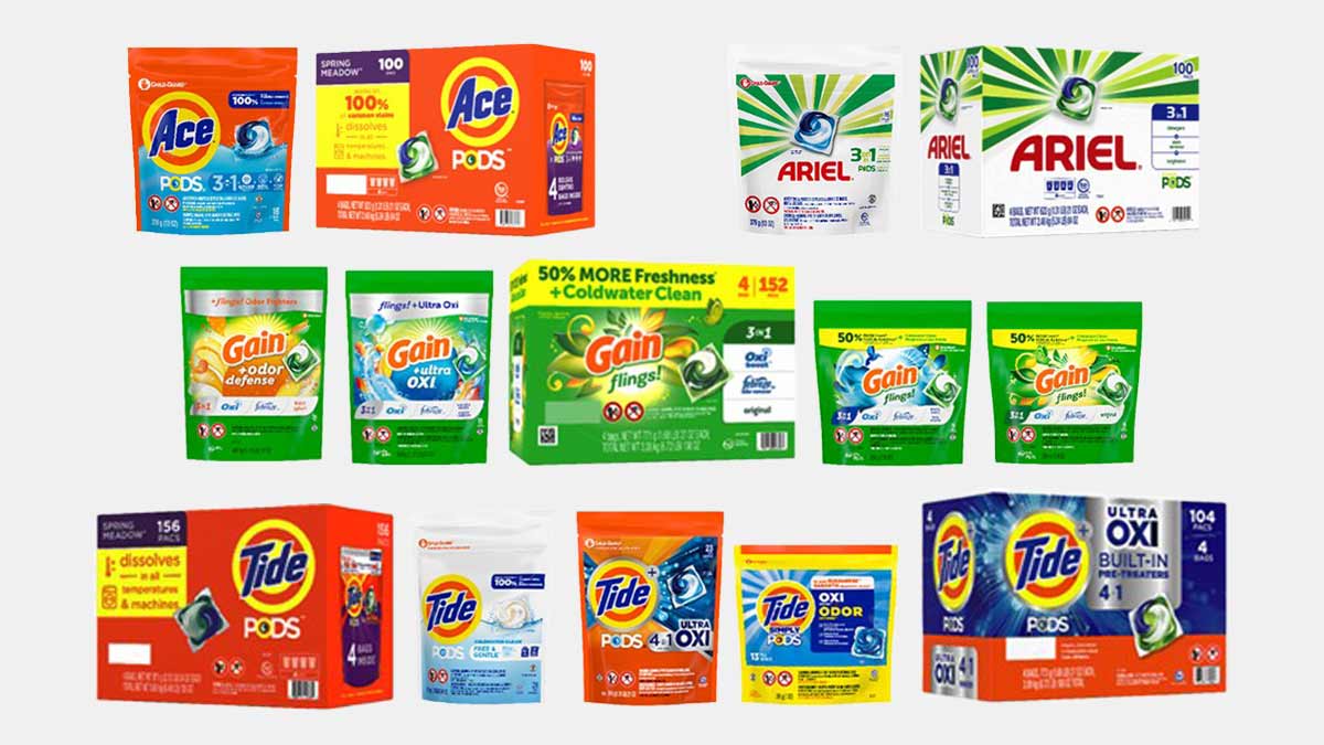 8 Million Laundry Detergent Packages Recalled for Defective Bags