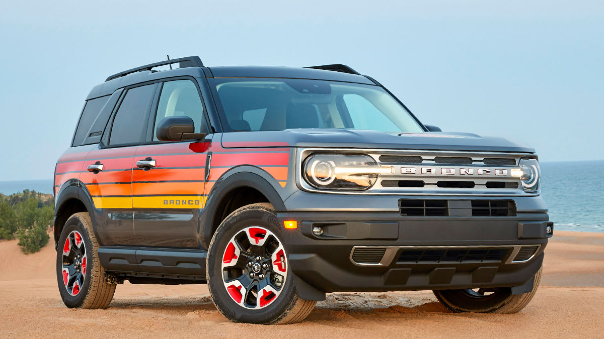 2024 Ford Bronco Sport Free Wheeling on beach