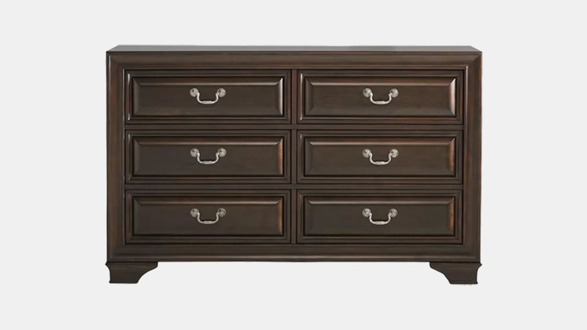 Recalled Mill Valley Jr. six-drawer youth dresser in Cherry