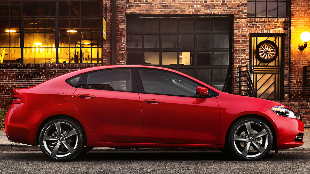 2015 Dodge Dart parked on a city street